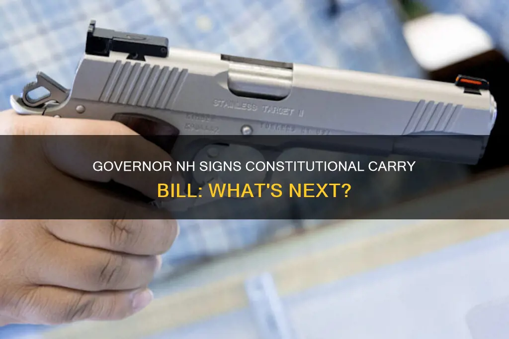 has governor nh signed the constitutional carry bill