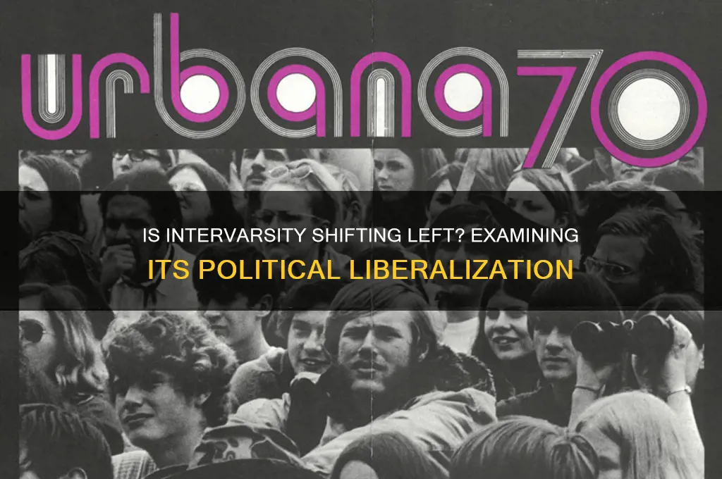 has intervarsity become politically liberal