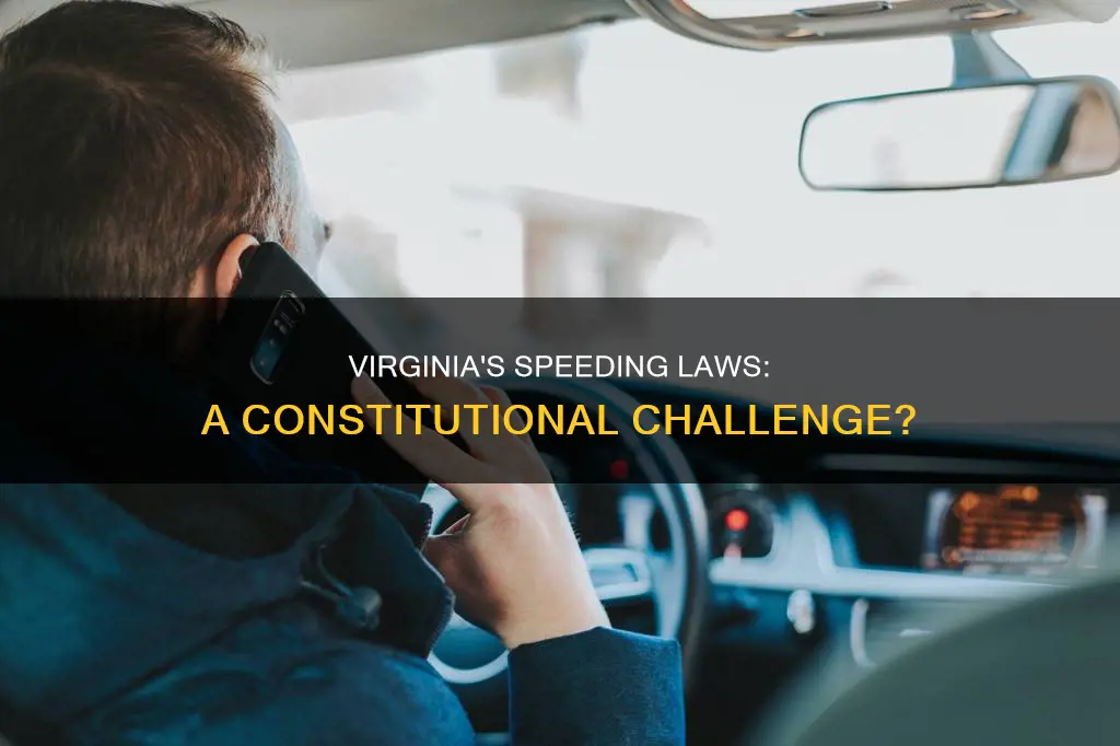 has reckless driving for speeding been constitutionally challenged in va