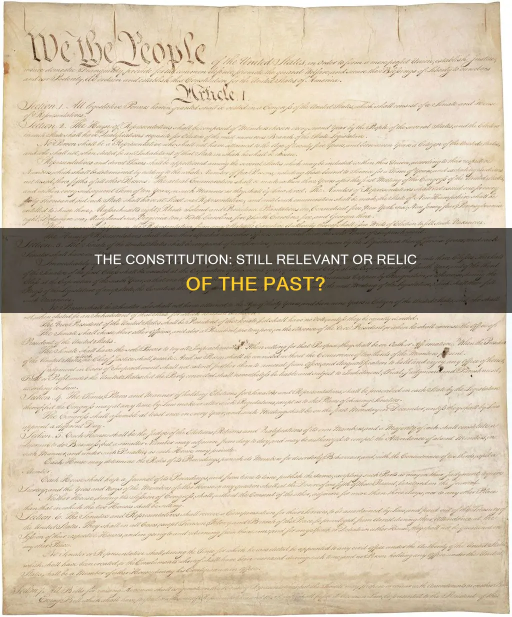 has the constitution become obsolete in the modern world
