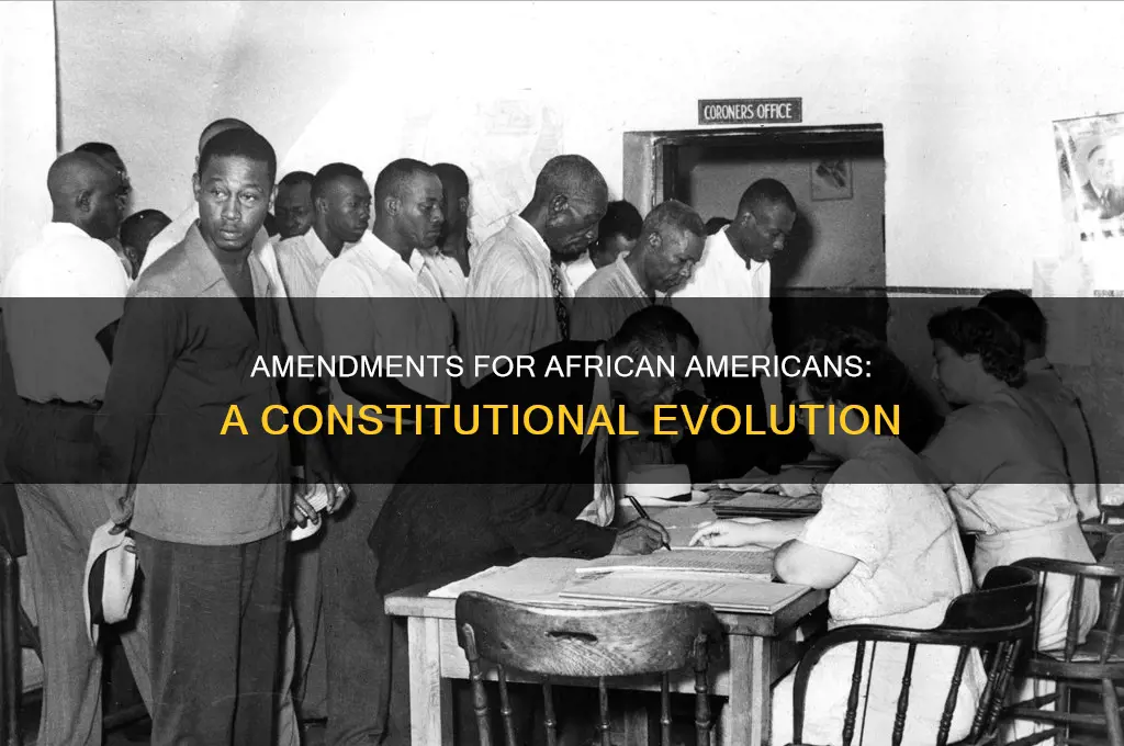has the constitution been amended for african americans