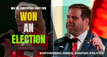 Constitution Party: Ever Won a US Election?