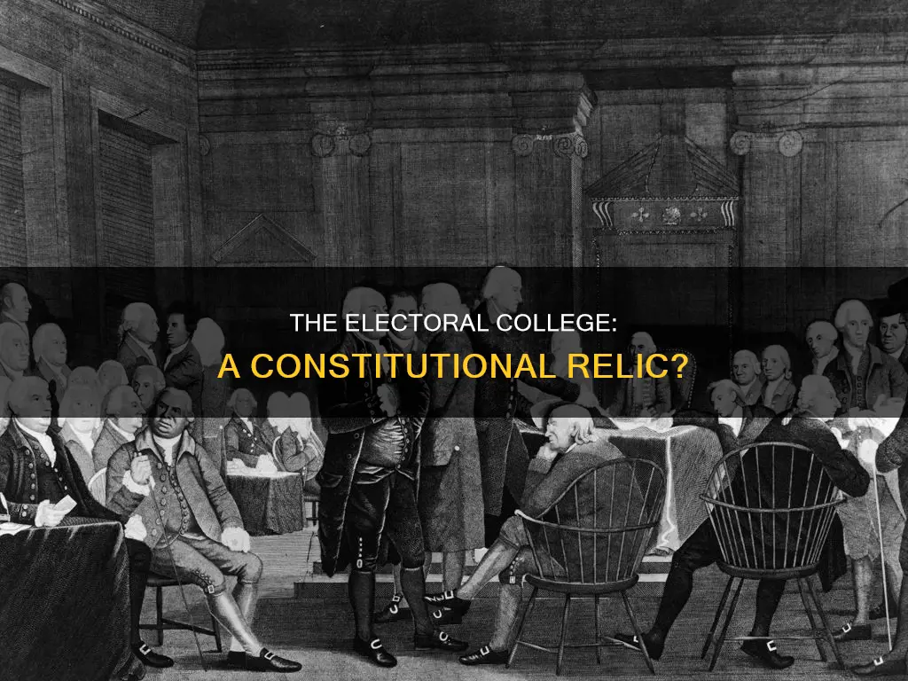 has the electoral college always been around since the constitution