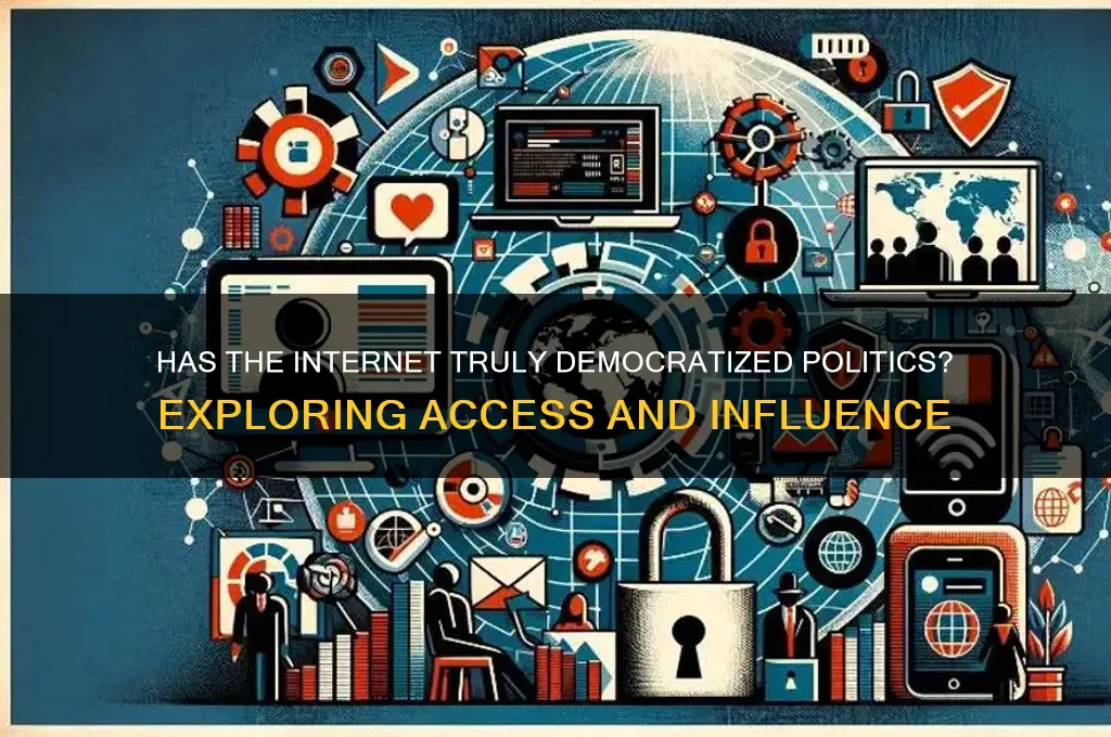 has the internet democratized politics