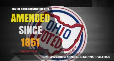 Ohio's Constitution: Amendments Since 1851