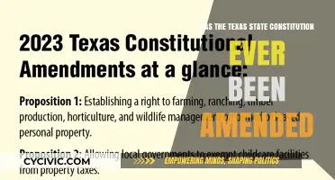 Texas Constitution Amendments: A Living Document Evolves