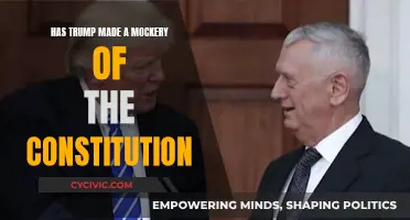 Trump's Mockery: Constitution in Chaos