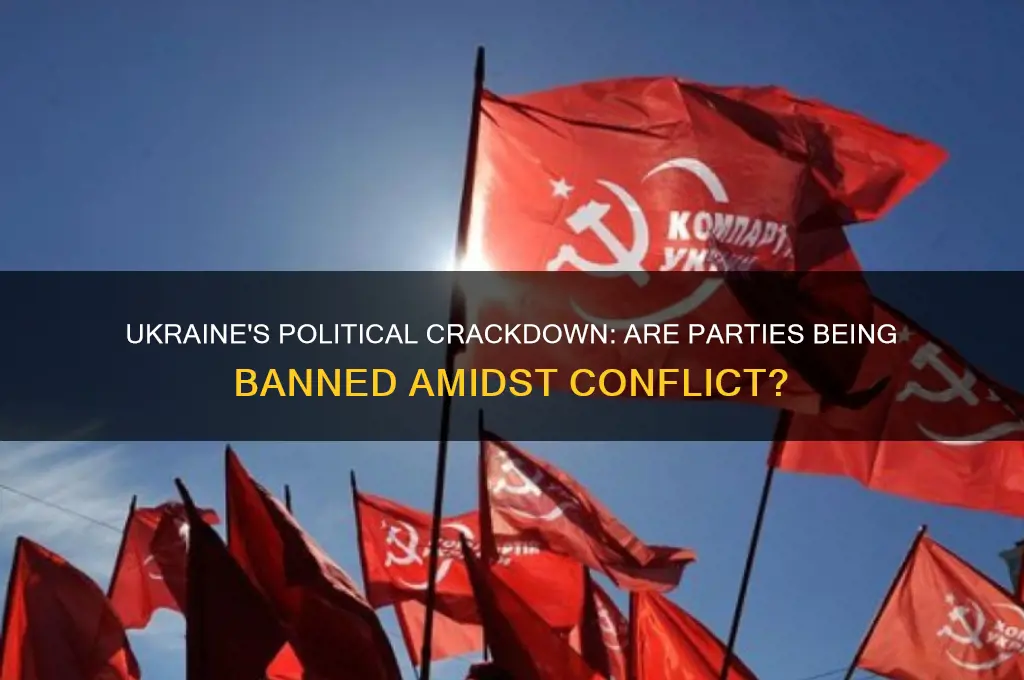 has ukraine banned political parties