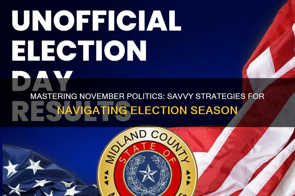 have november political savvy