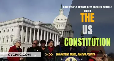 Equality Under the US Constitution: A Historical Perspective