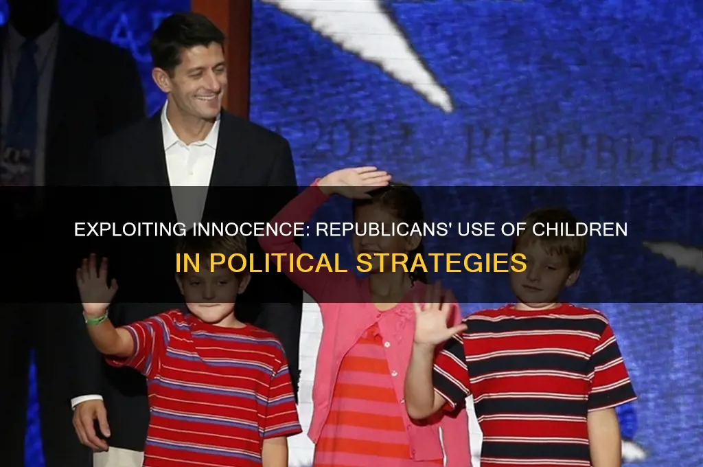 have republicans used children politically