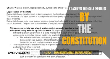 Constitution Goals: Have We Reached the Destination?