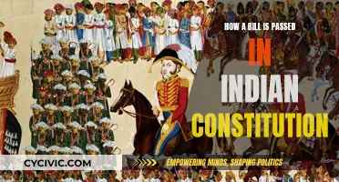 The Journey of a Bill in Indian Constitution
