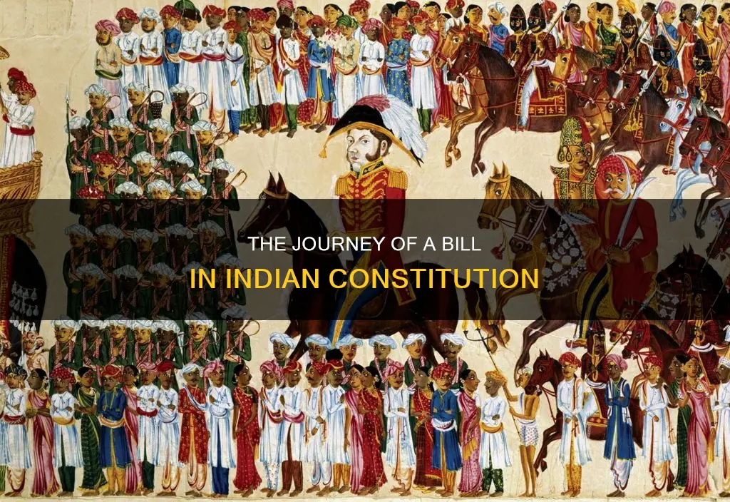 how a bill is passed in indian constitution