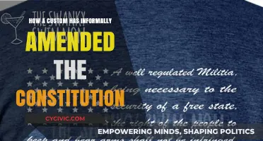 Customary Practices: Informally Amending the Constitution