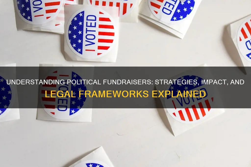 how a political fundraiser works