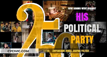 Adams' Defiance: How He Challenged His Own Political Party