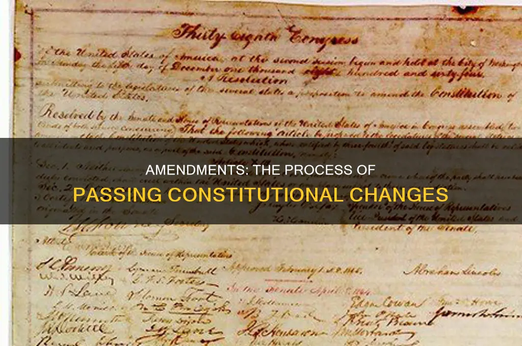 how amendments are passed