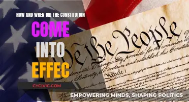 The Constitution's Journey: How and When It Came to Be