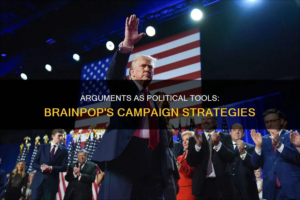 how are arguments used in political campaigns brainpop