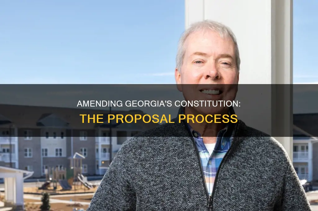 how are constitutional amendments proposed in georgia