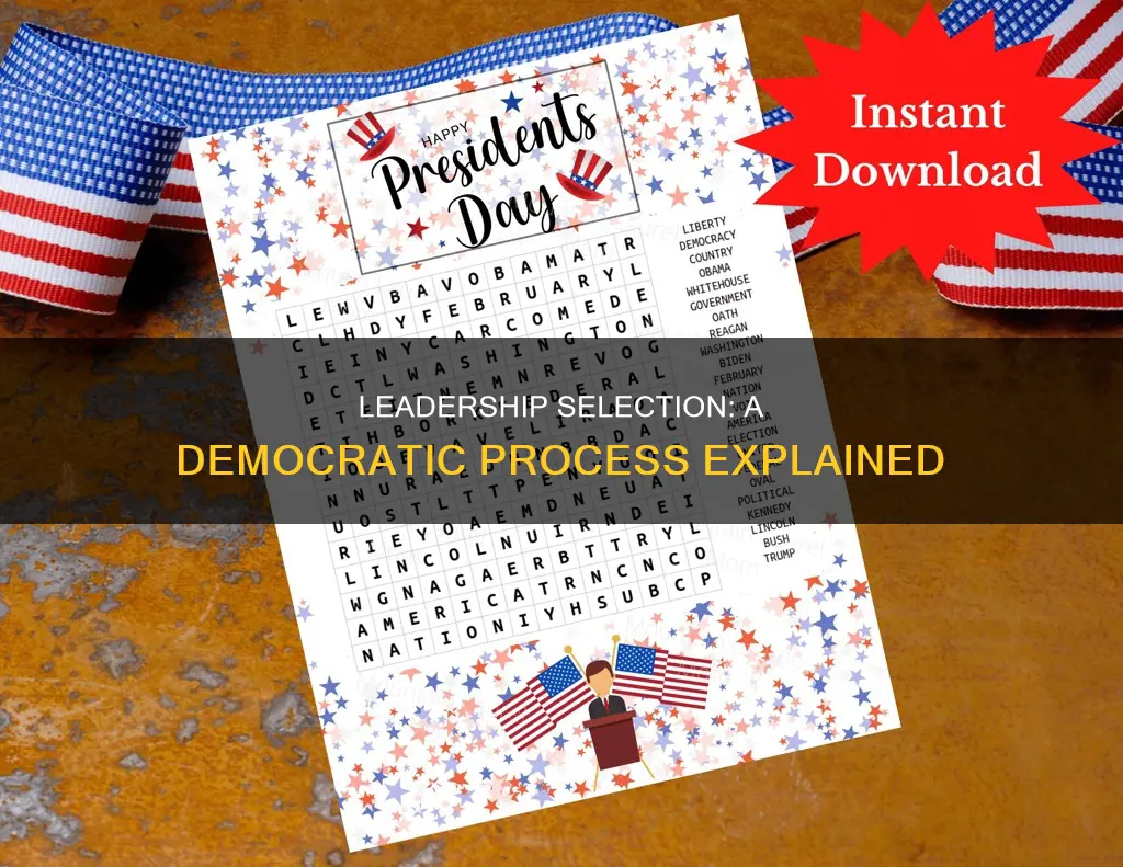 how are leaders chosen in a presntal democracy