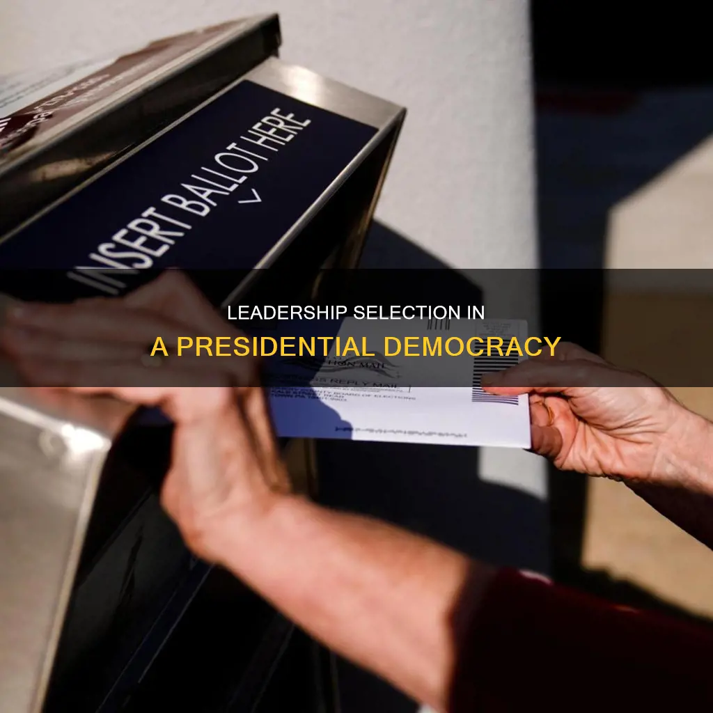 how are leaders chosen is a presidental democracy