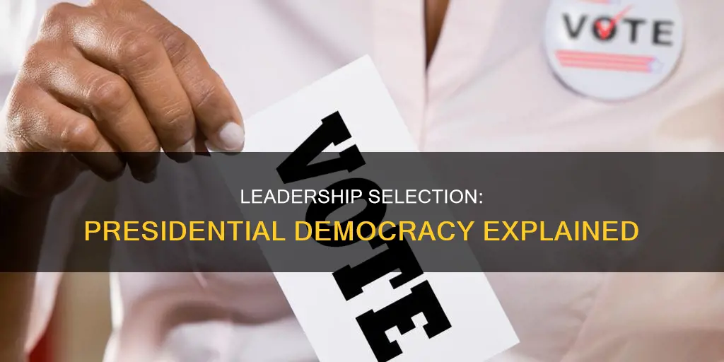 how are leaders elected in a presidential democracy