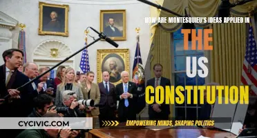 Montesquieu's Influence on US Constitution: Separation of Powers