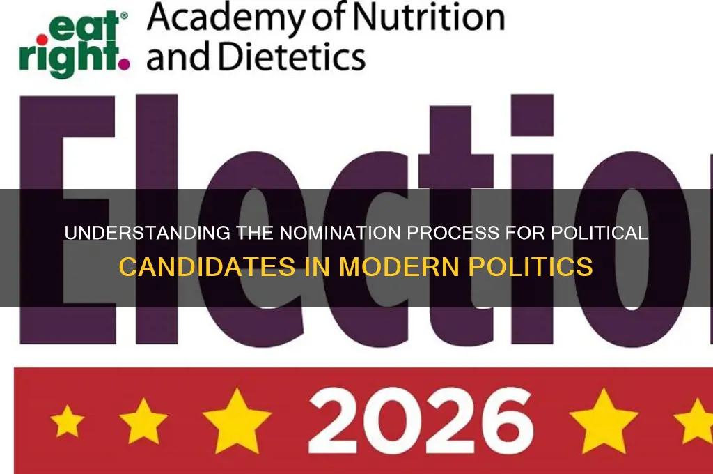 how are political candidates nominated
