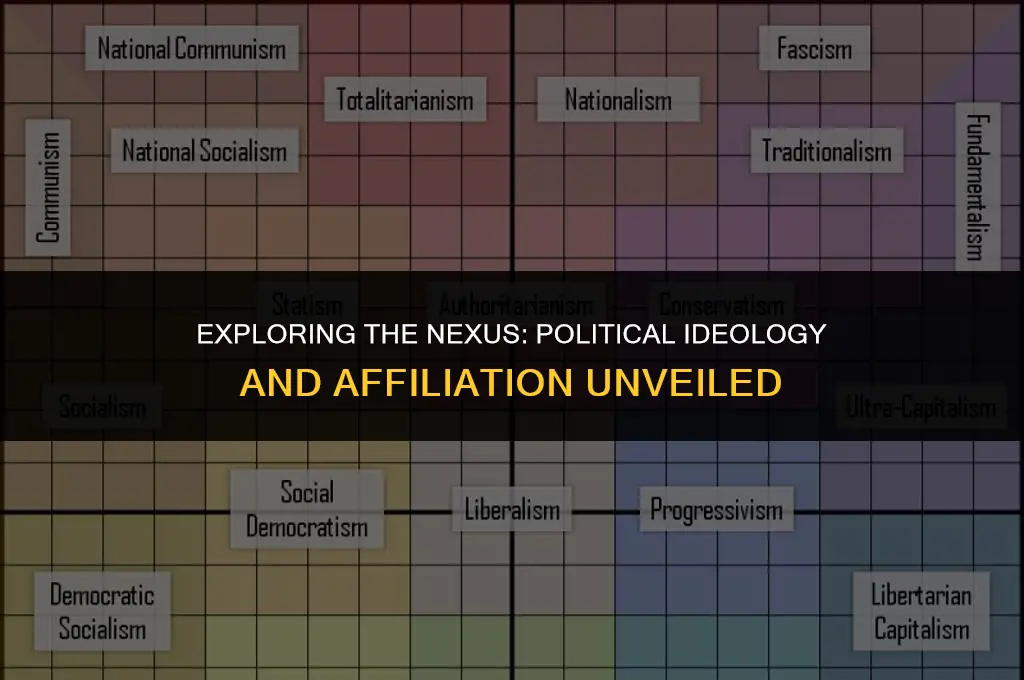 how are political ideology and political affiliation related