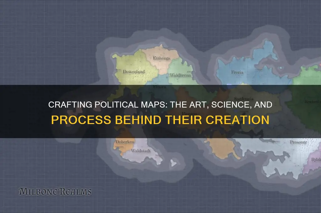 how are political maps made