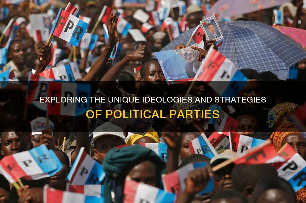 how are political parties different