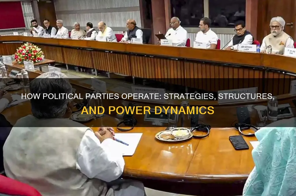 how are political parties o