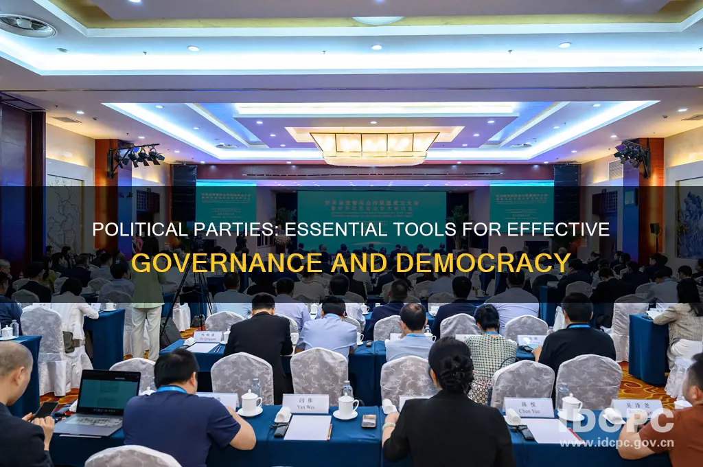 how are political parties useful in government