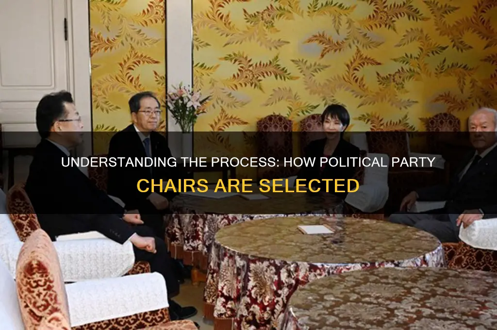 how are political party chairs selected