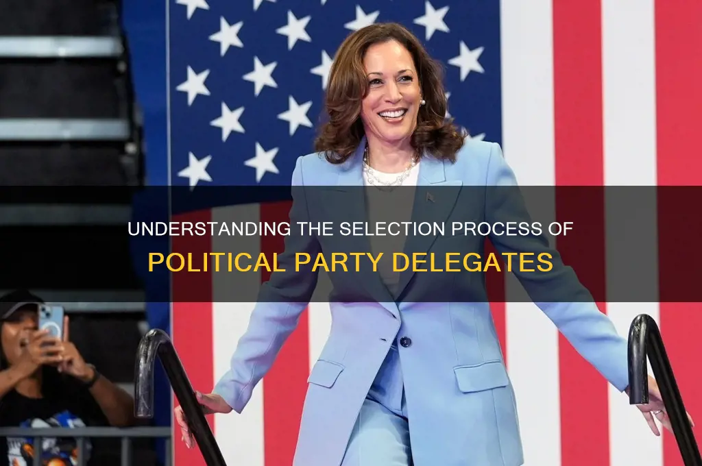 how are political party delegates chosen
