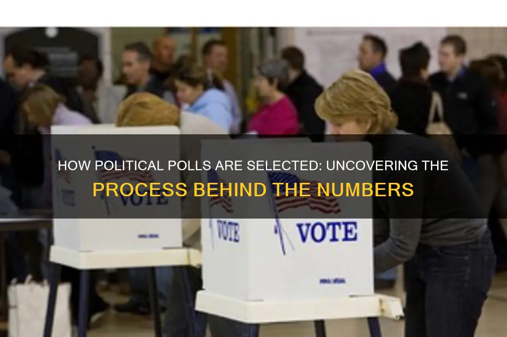 how are political polling selected