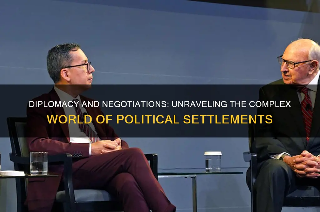 how are political ties settled