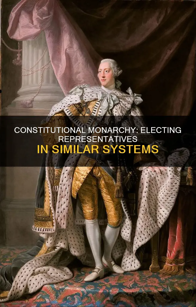 how are representative elected in a constitutional monarchy similar