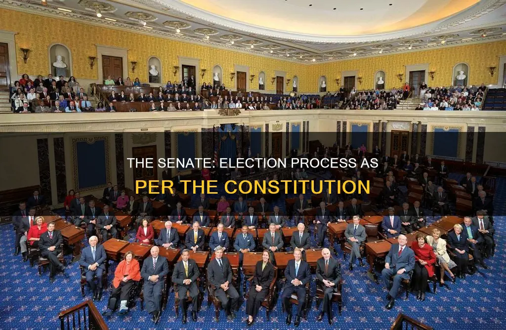 how are senators elected according to the constitution