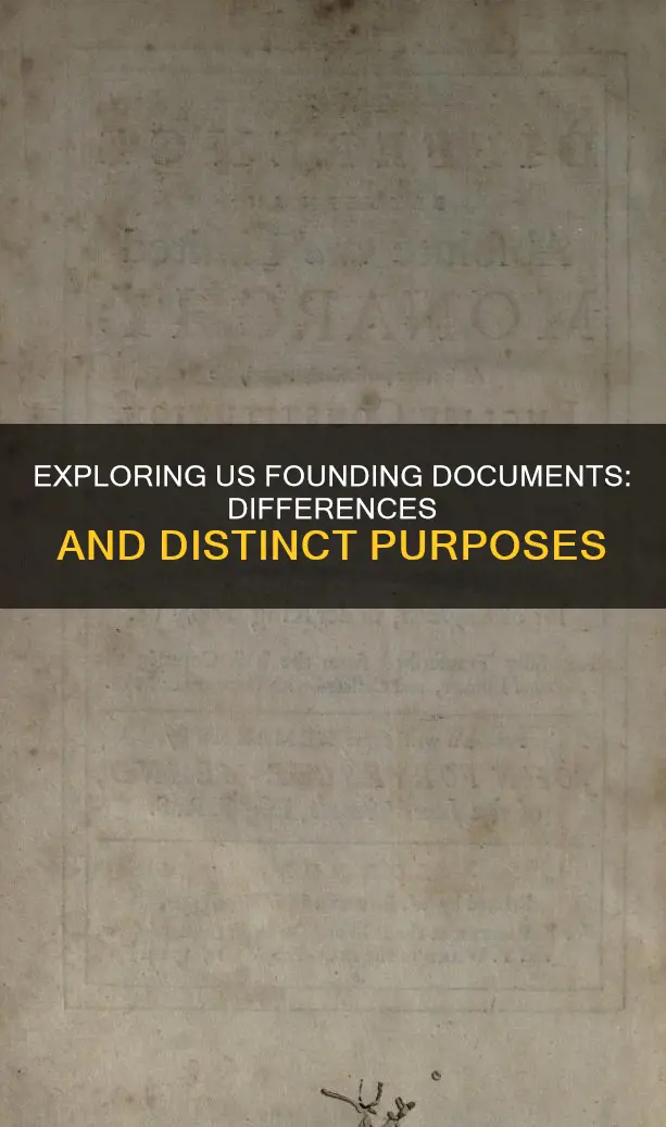 how are the constitution and declaration of independence difference