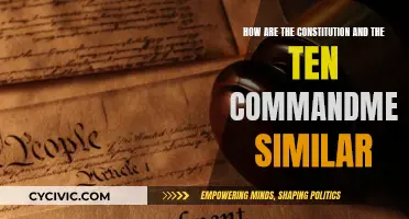 Commandments and Constitution: A Shared Moral Code