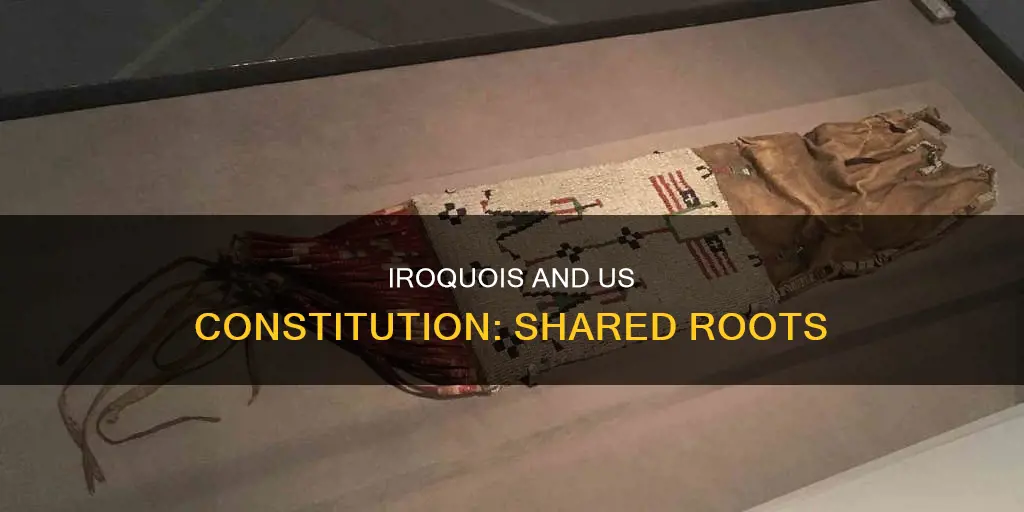 how are the iroquois and us constitution similar