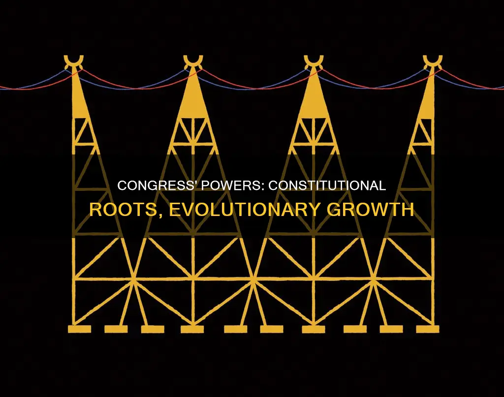 how are the powers of congress constitutional and evolutionary