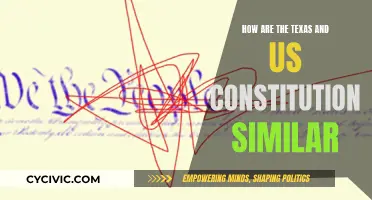 Texas and US Constitution: Similarities and Shared Values
