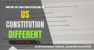 Texas Constitution: How it Differs from the US Constitution