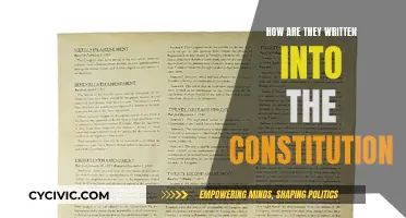 Amendments: How to Write Them into the Constitution