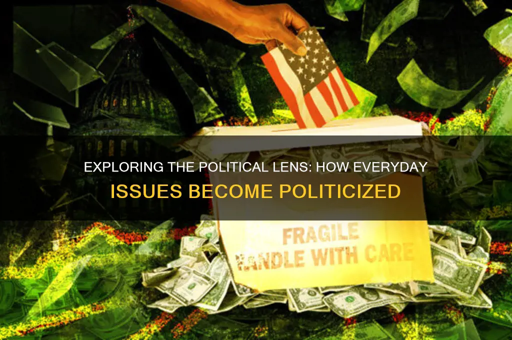 how are things considered political