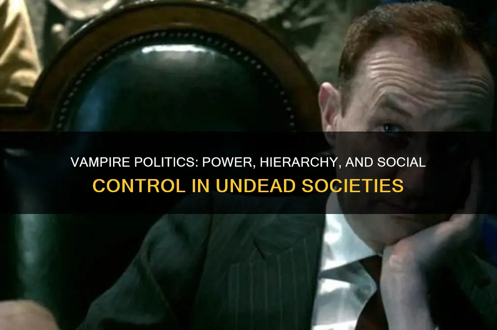 how are vampires political